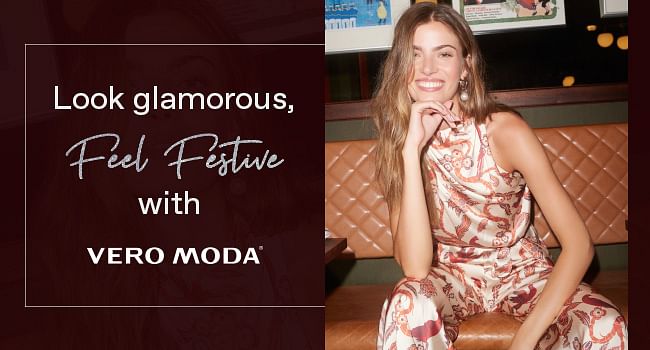 Look Glamorous, Feel Festive With Vero Moda