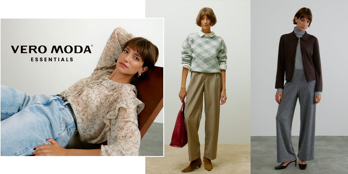 BUILD YOUR WARDROBE WITH VERO MODA ESSENTIALS