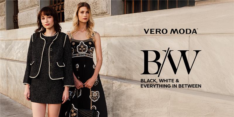 Two Tones, One Mood: Effortless Glam in Black & White