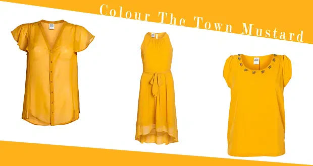 Colour The Town Mustard