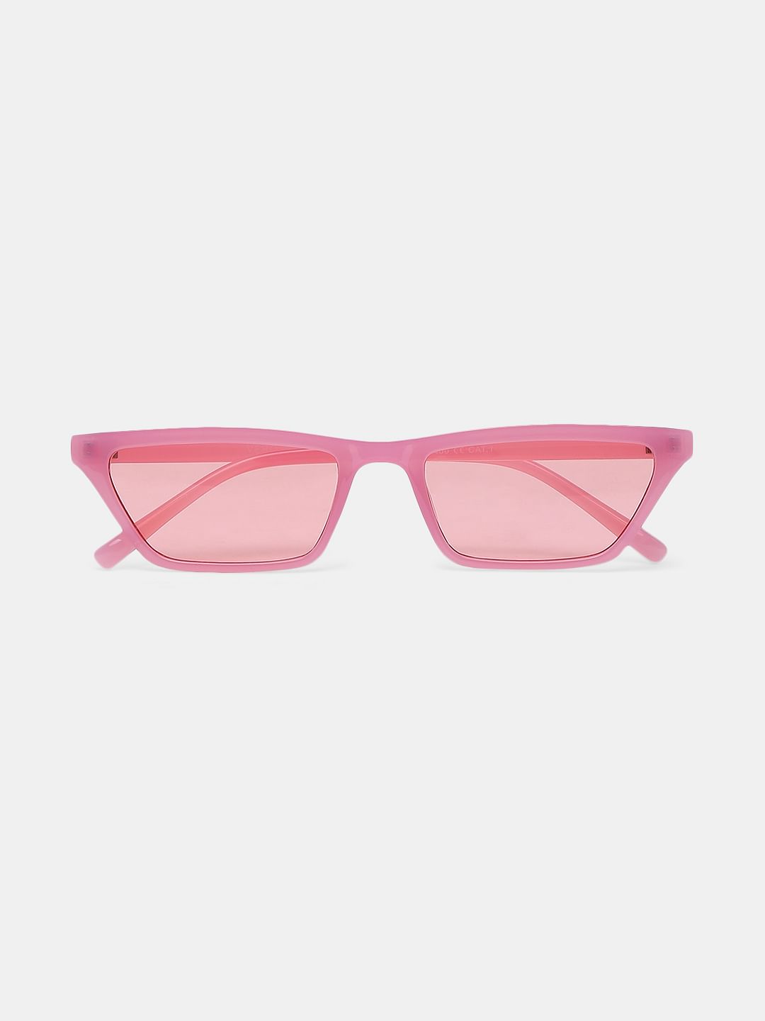 Pink Rectangular Sunglasses