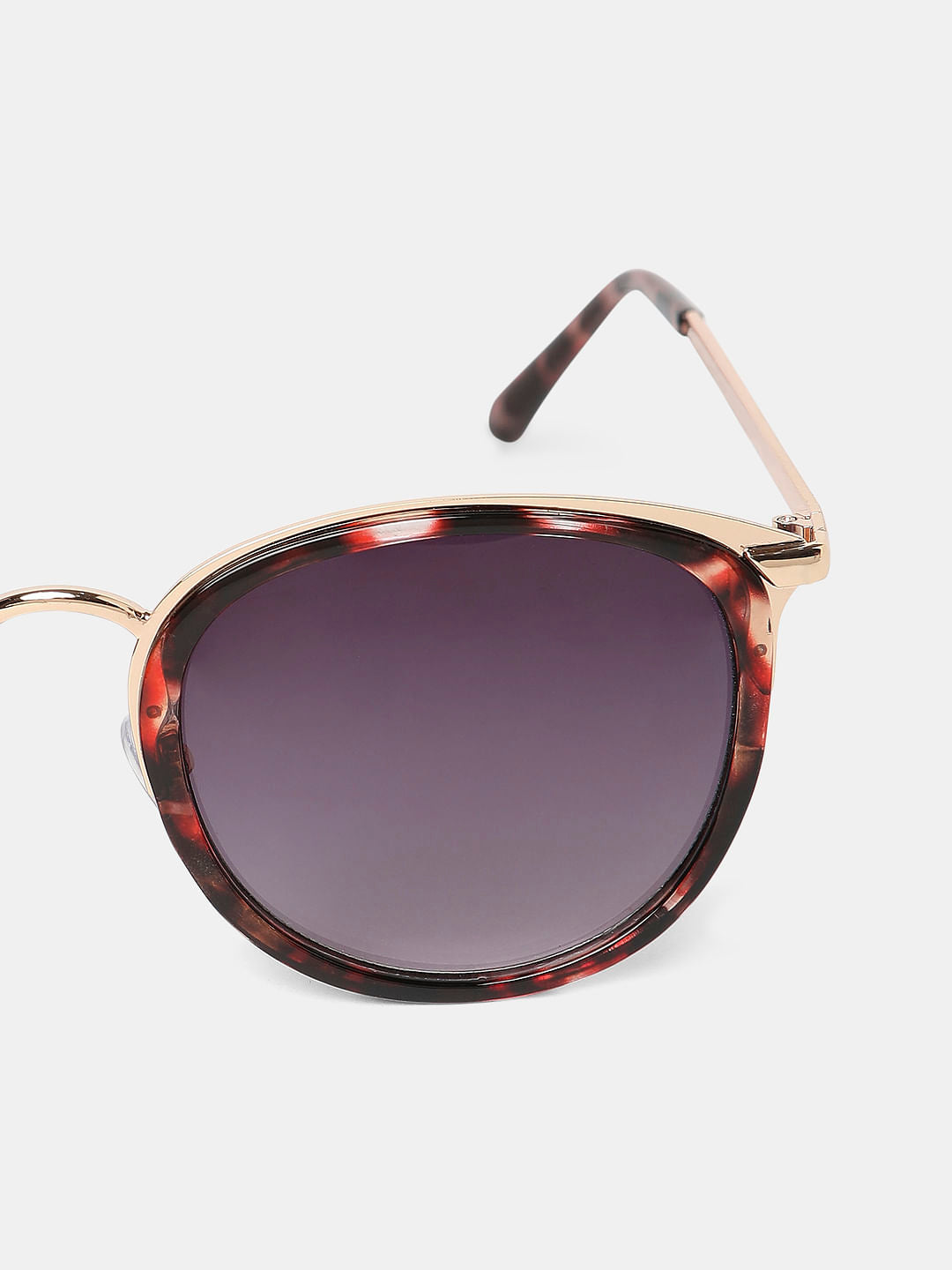 Black Printed Sunglasses