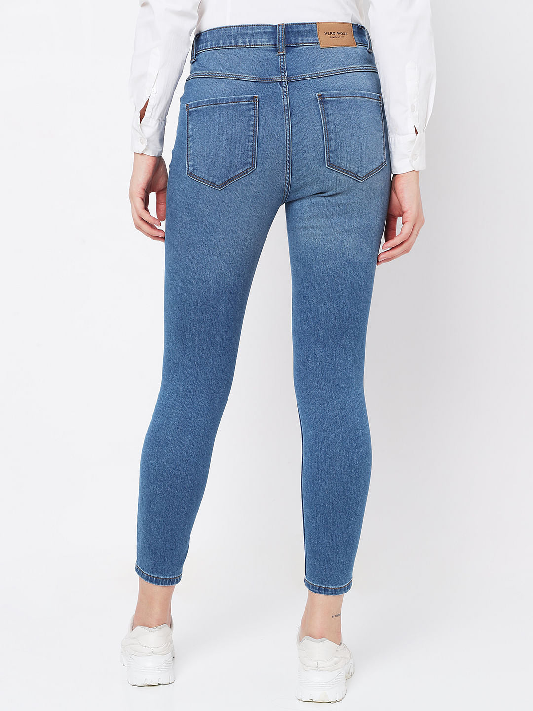 Blue High Rise Wendy Skinny Jeans