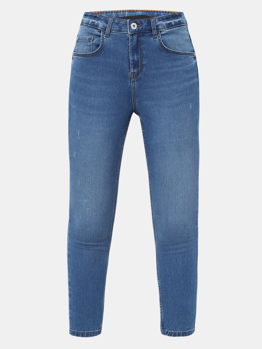 Blue High Rise Wendy Skinny Jeans