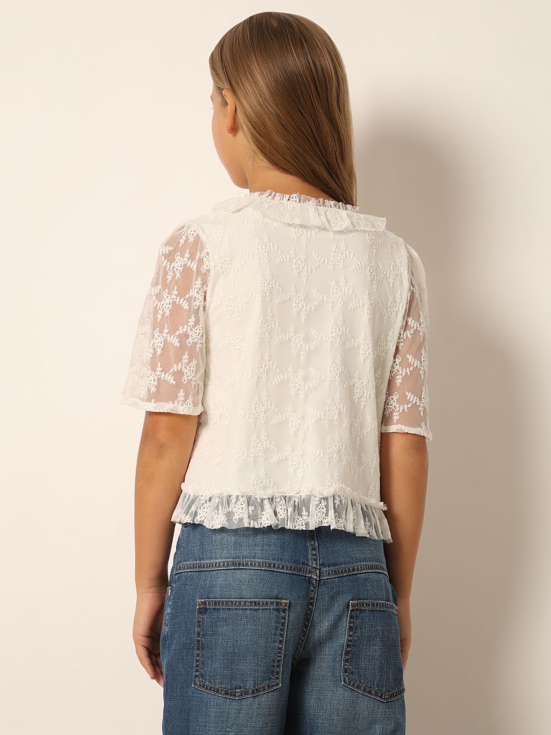 White Lace Top