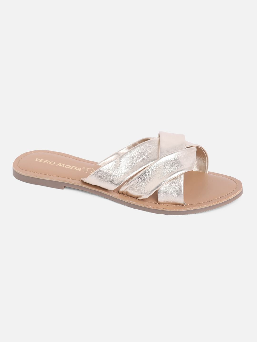Dull Gold Sandals