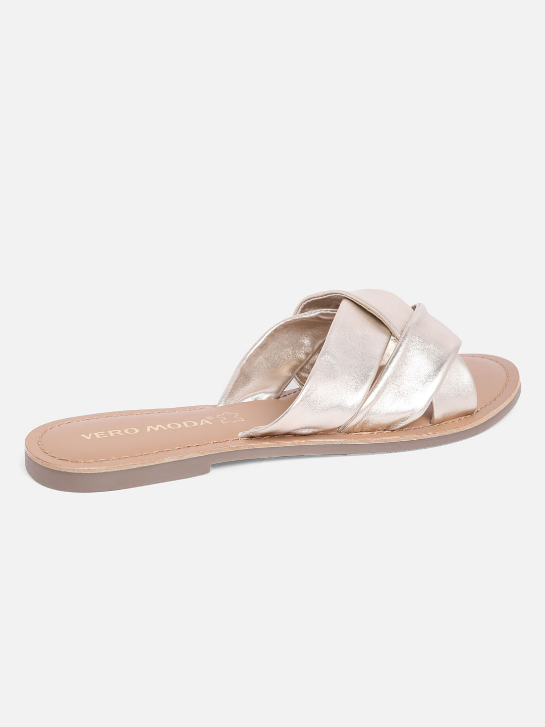 Dull Gold Sandals