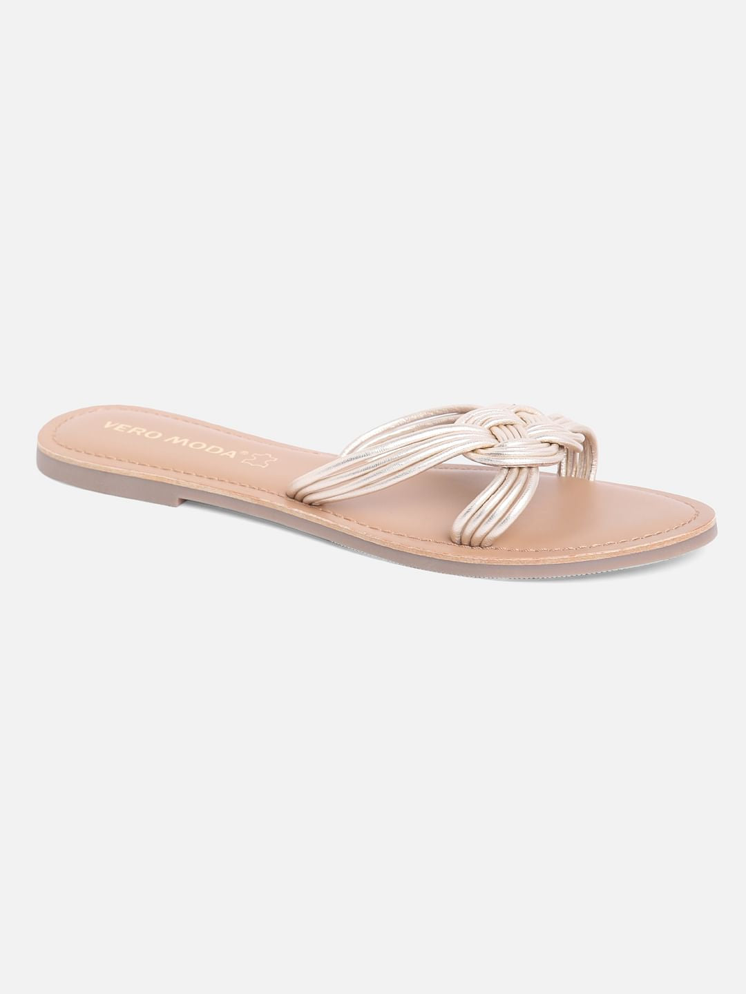 Dull Gold Sandals