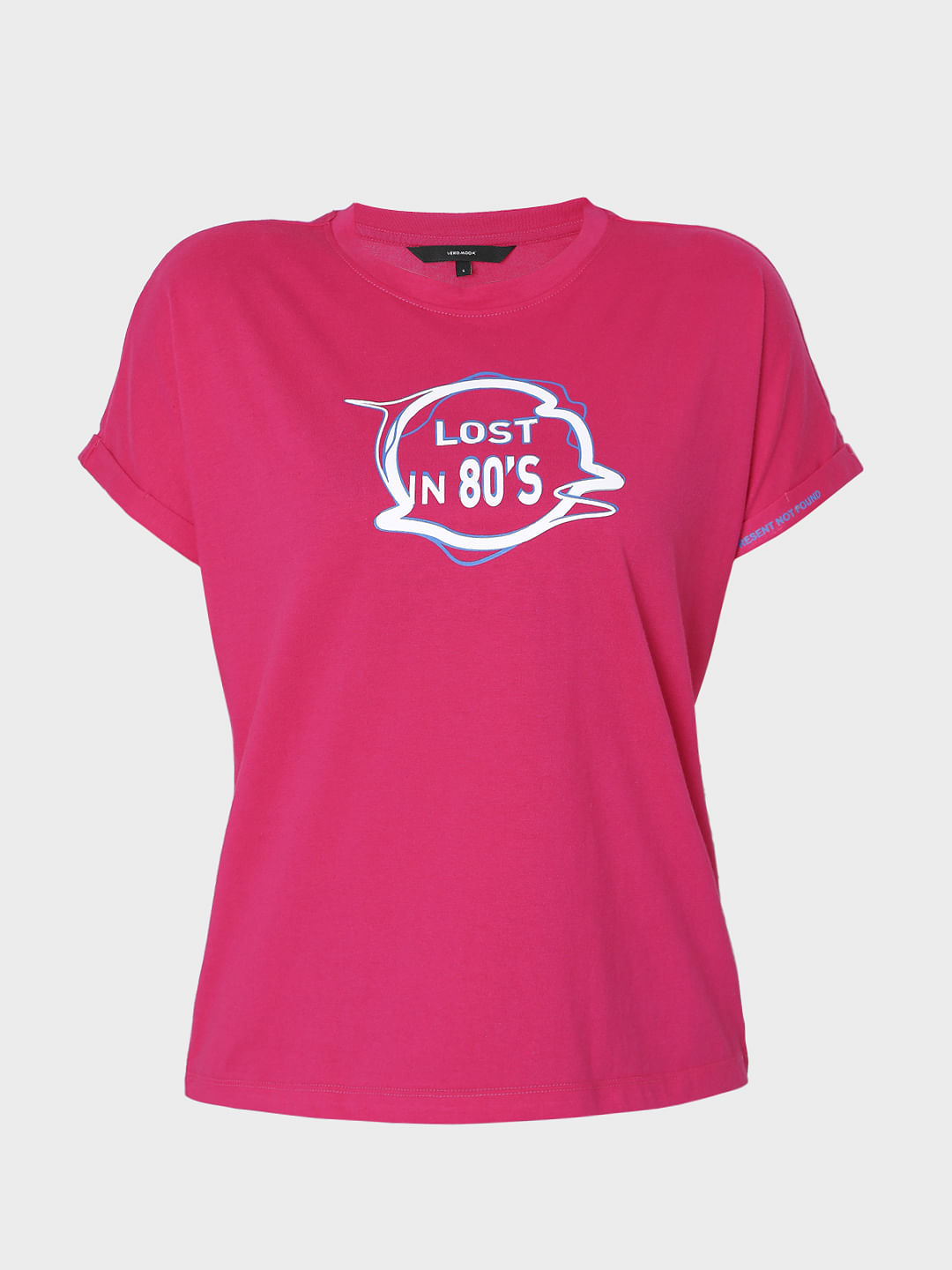 Pink Graphic Print T-Shirt