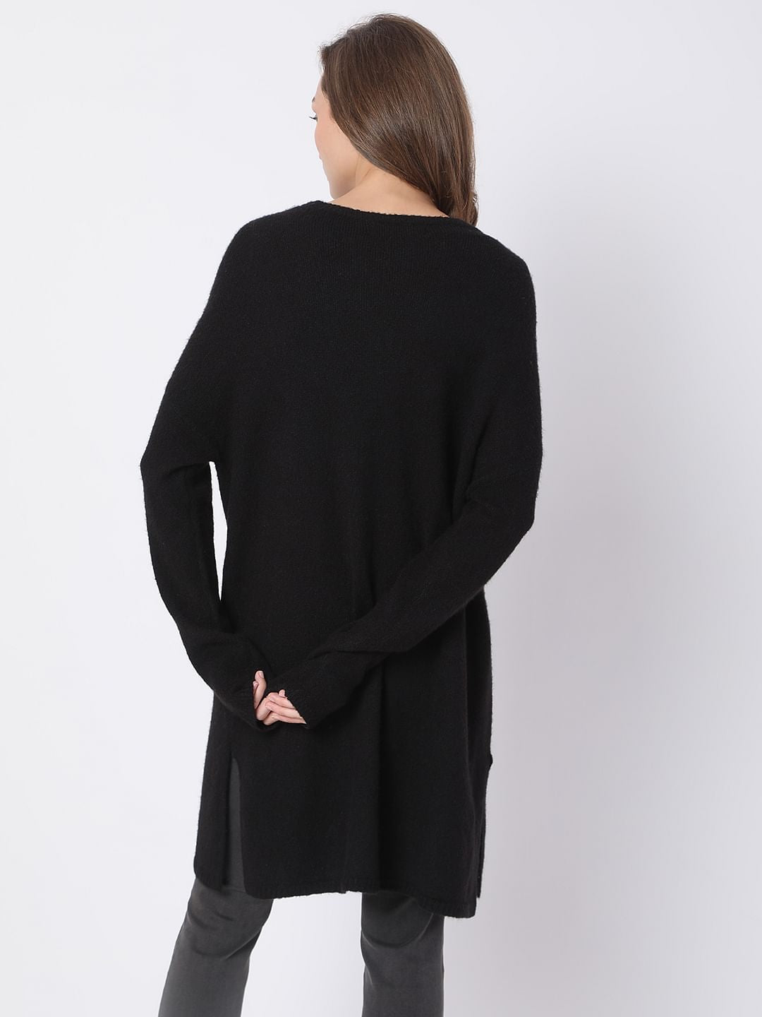 Black Long Sweater