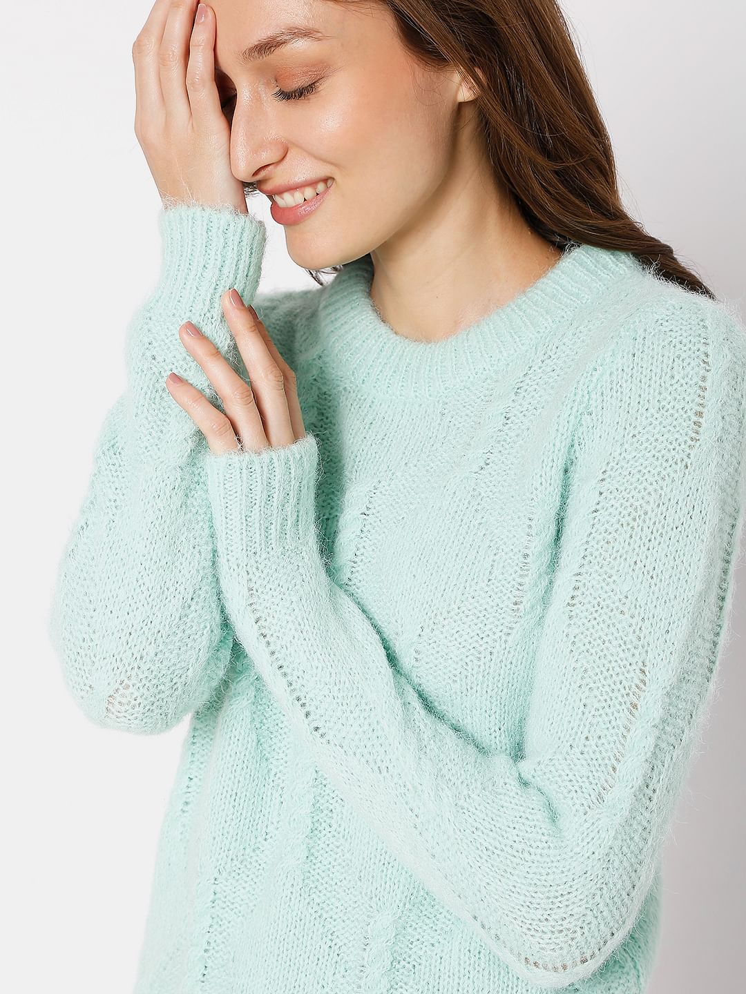 Mint Green Pullover