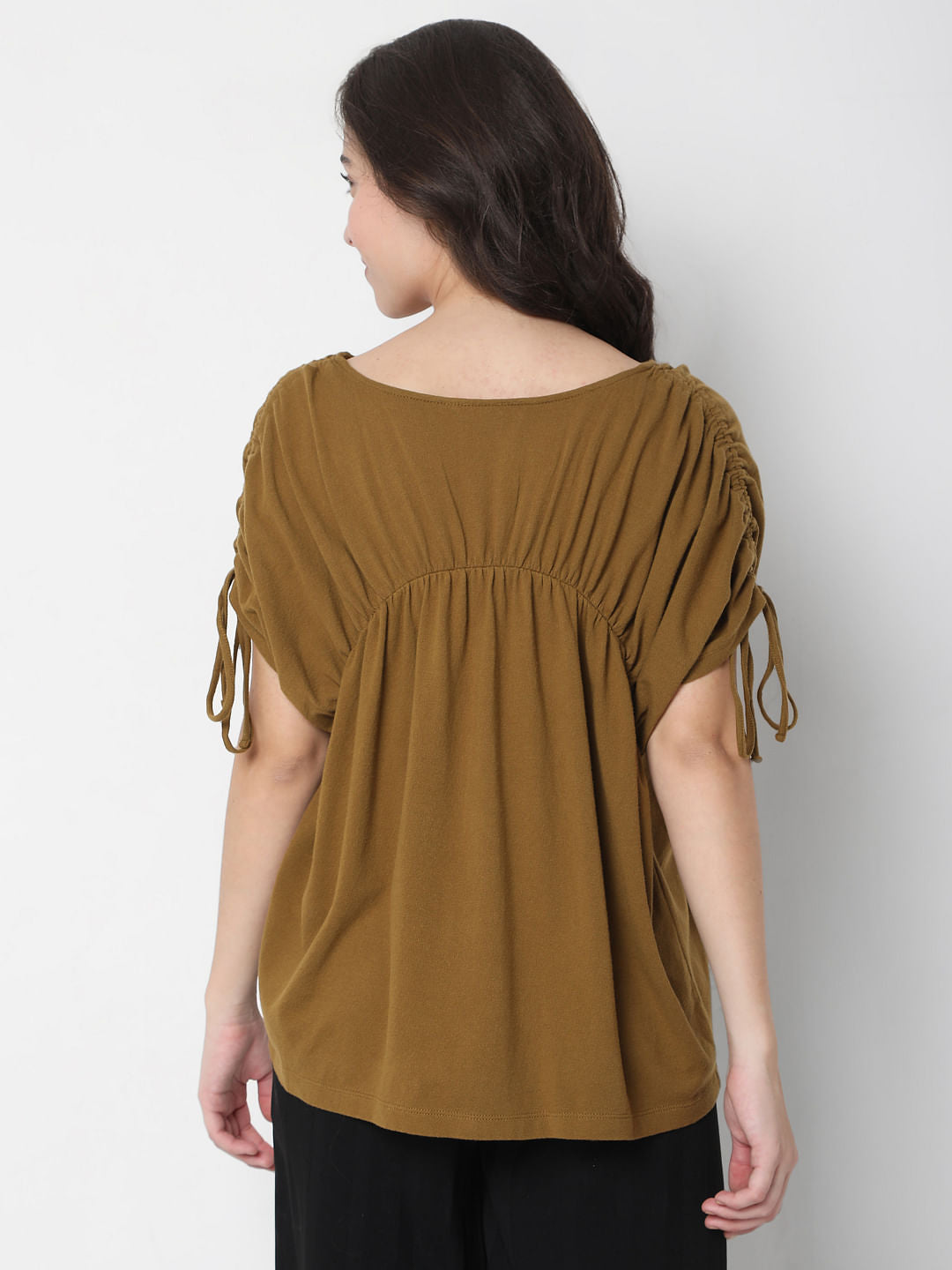 Brown Loose Top