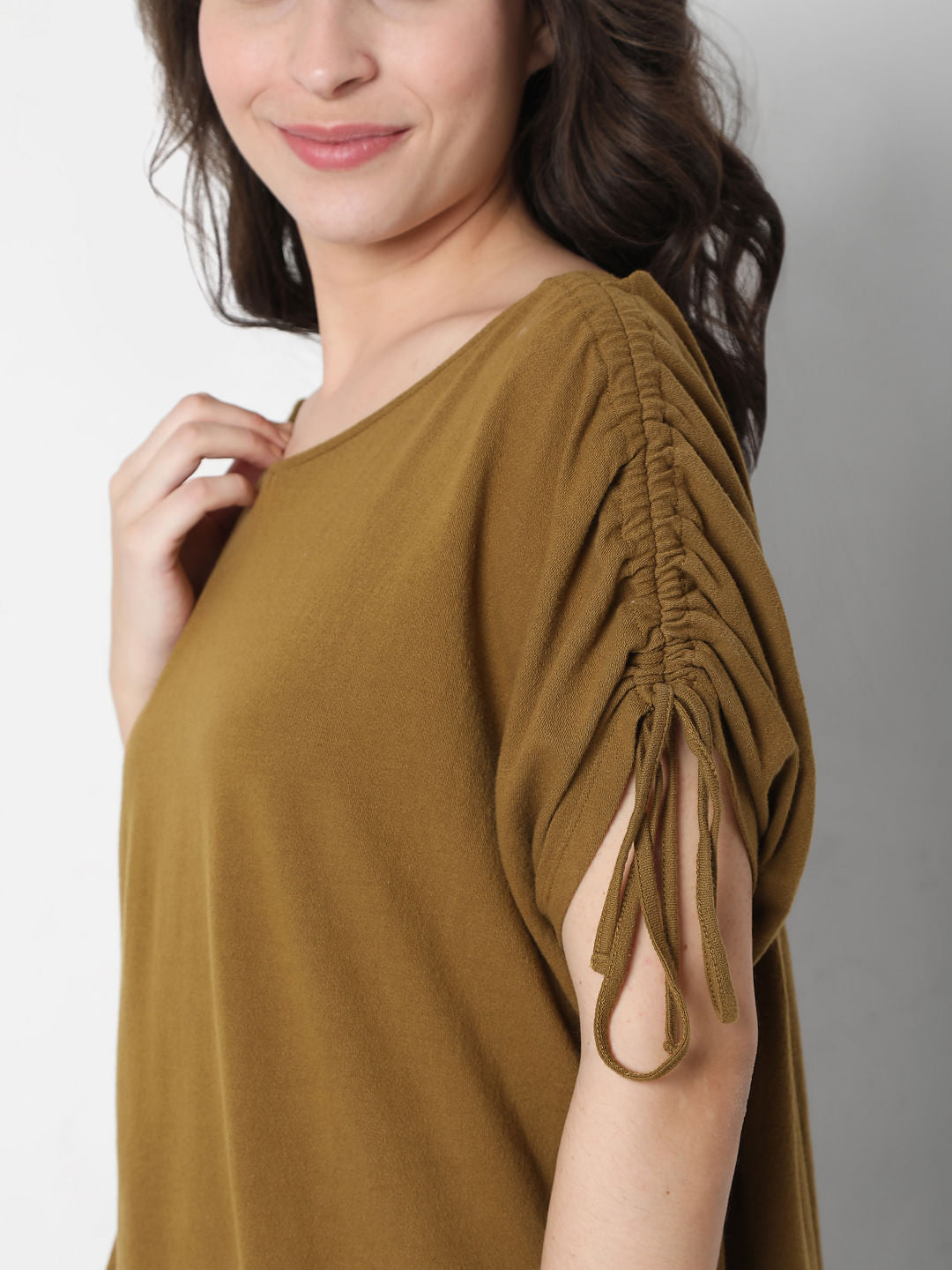 Brown Loose Top