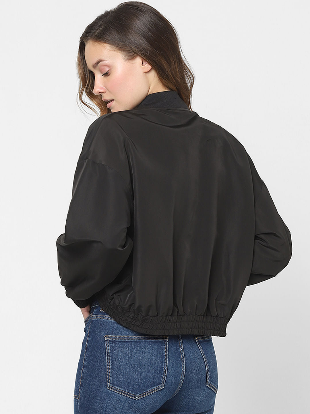 Black Bomber Jacket
