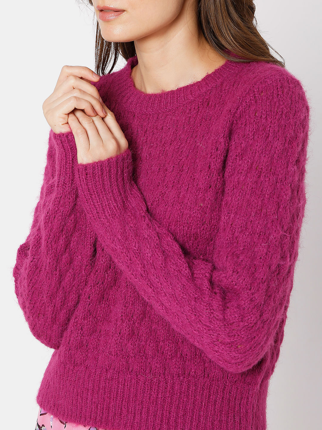 Dark Pink Pullover
