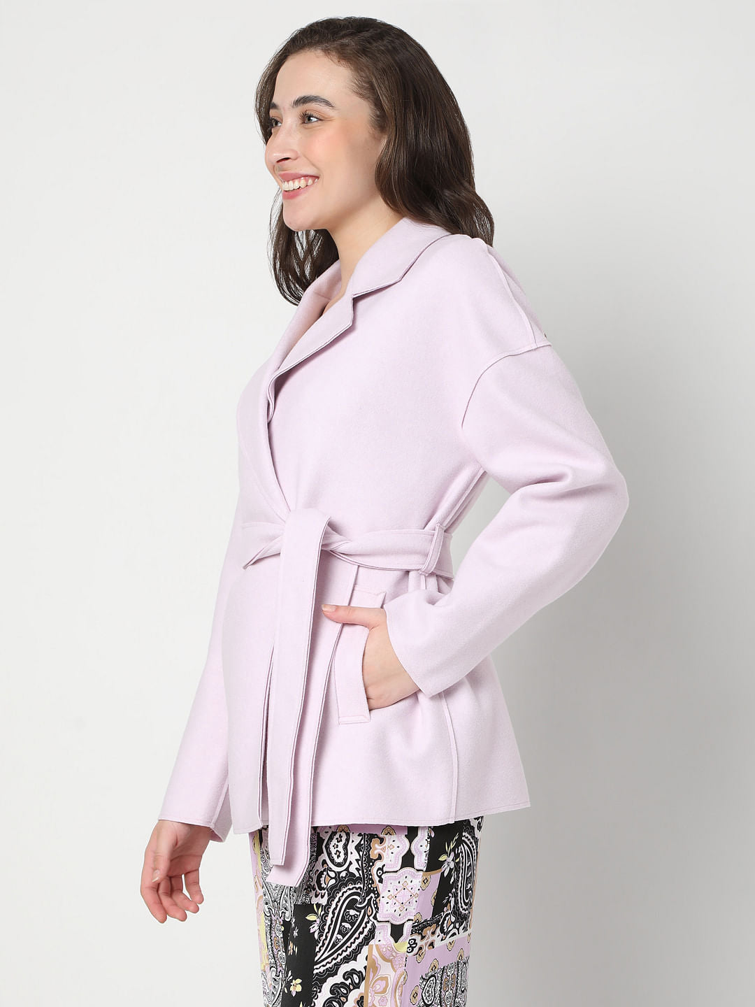 Lavender Suede Jacket