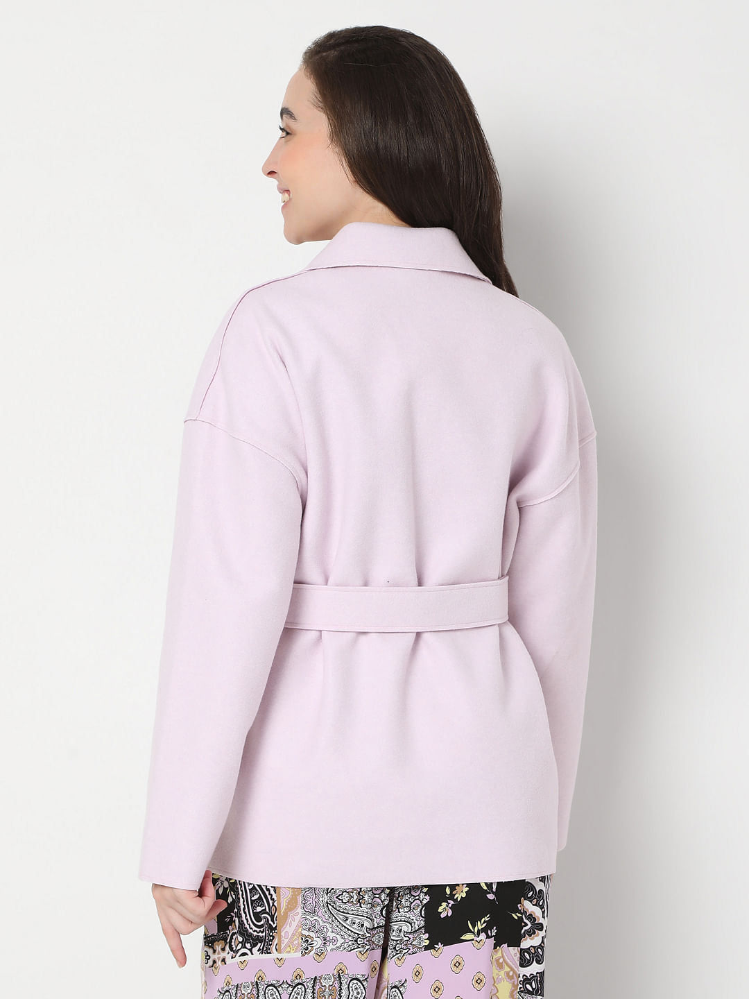 Lavender Suede Jacket