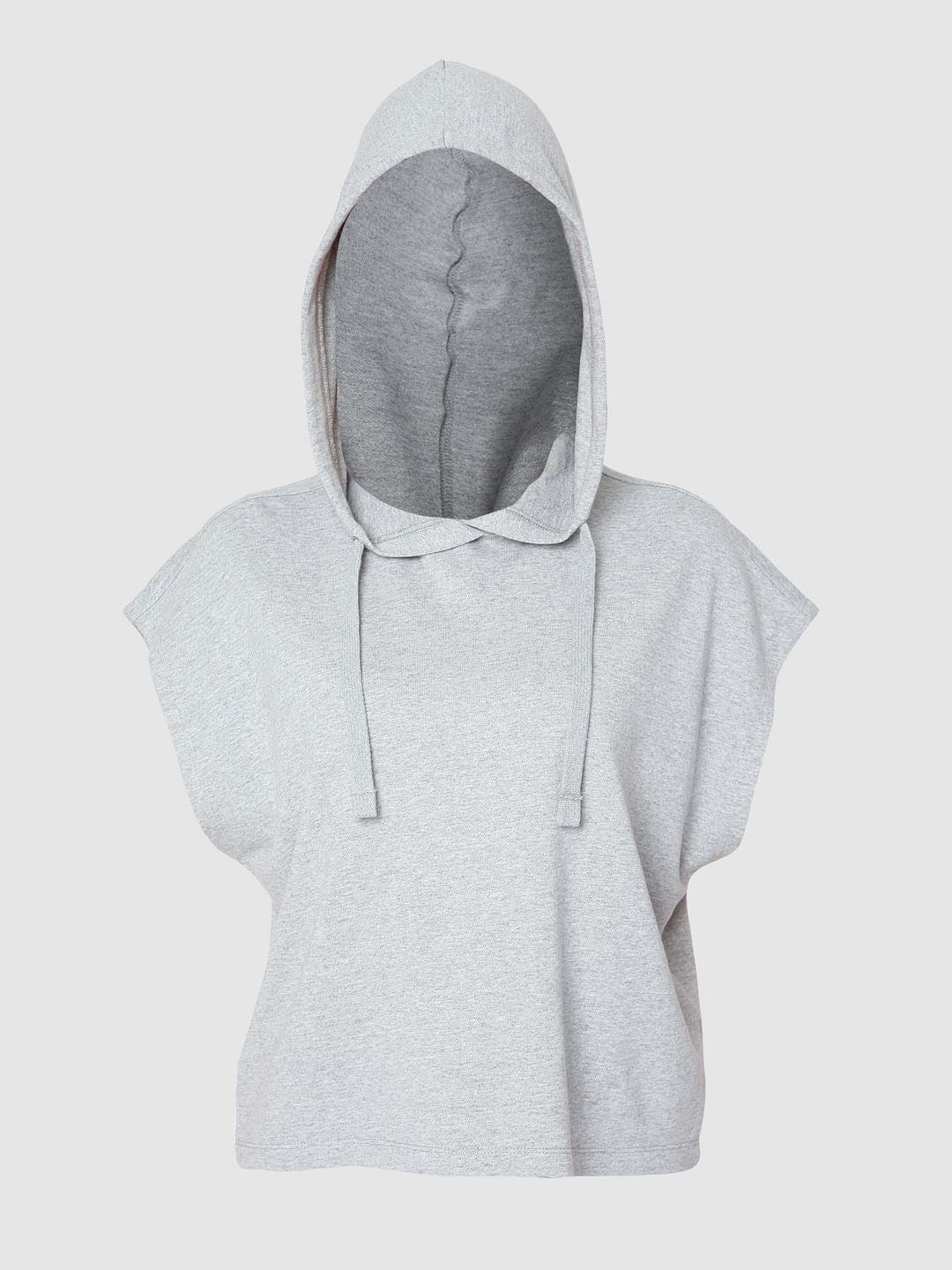 Grey Hooded Co-Ord Sweatshirt