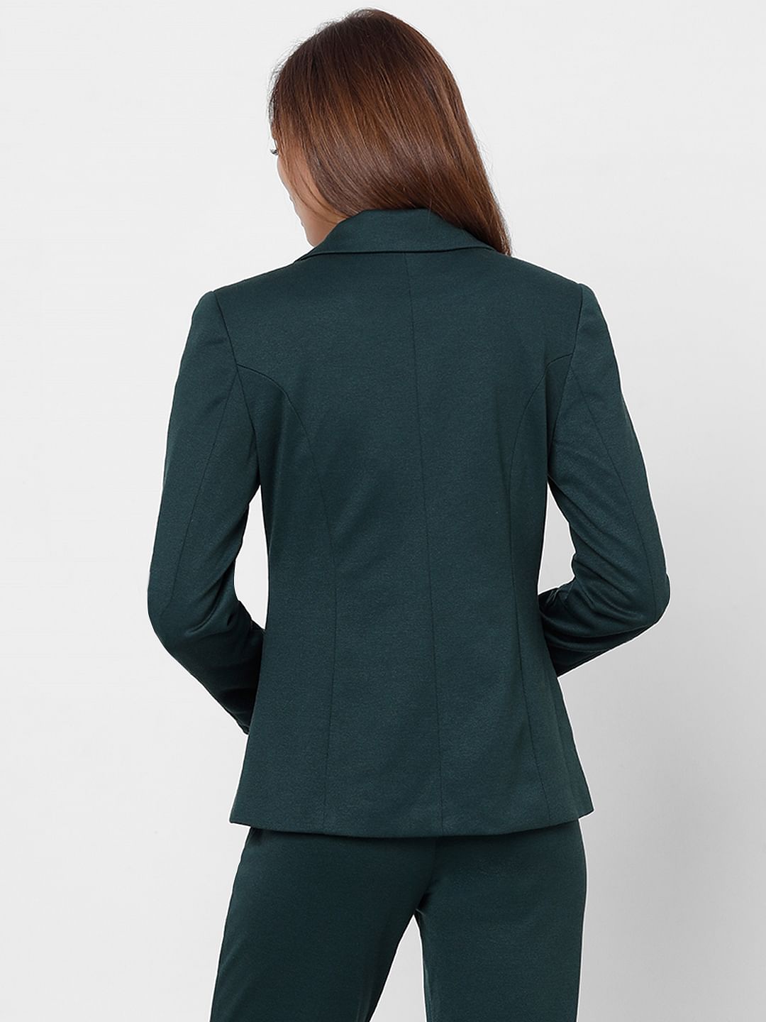 Dark Green Tailored Blazer