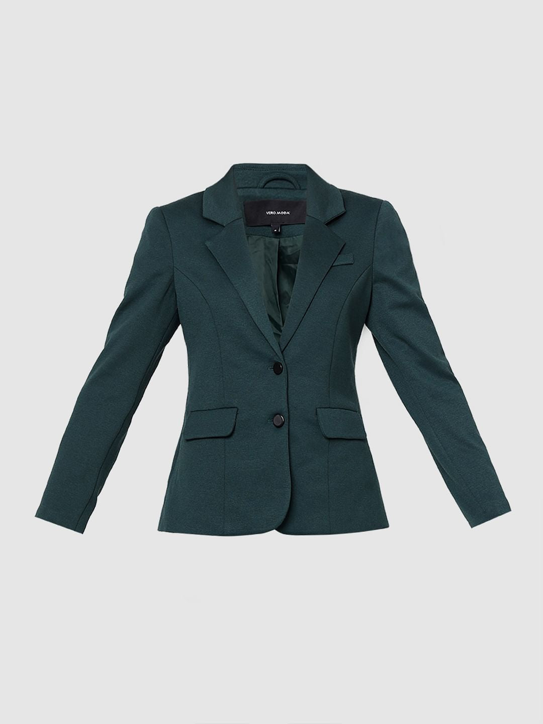 Dark Green Tailored Blazer