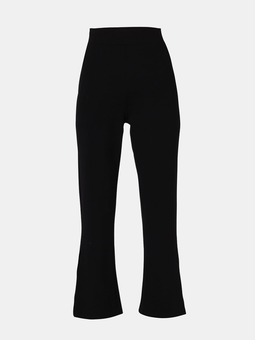 Black High Rise Bootcut Pants