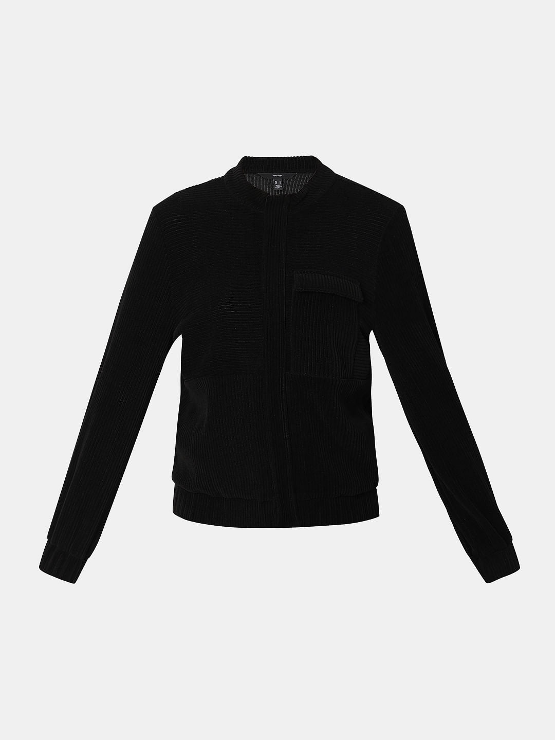 Black Corduroy Co-Ord Set Jacket