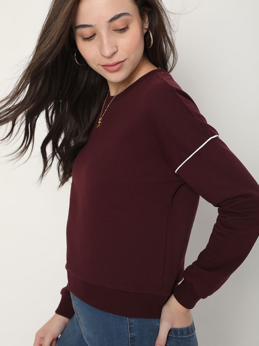 Burgundy Sweatshirt