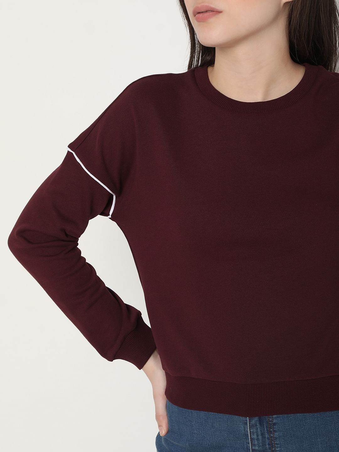 Burgundy Sweatshirt