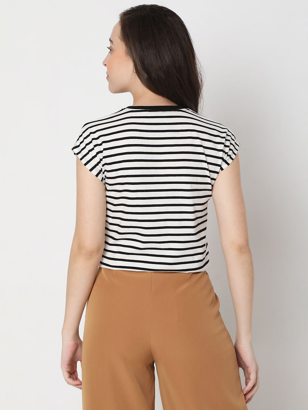 White Striped T-Shirt