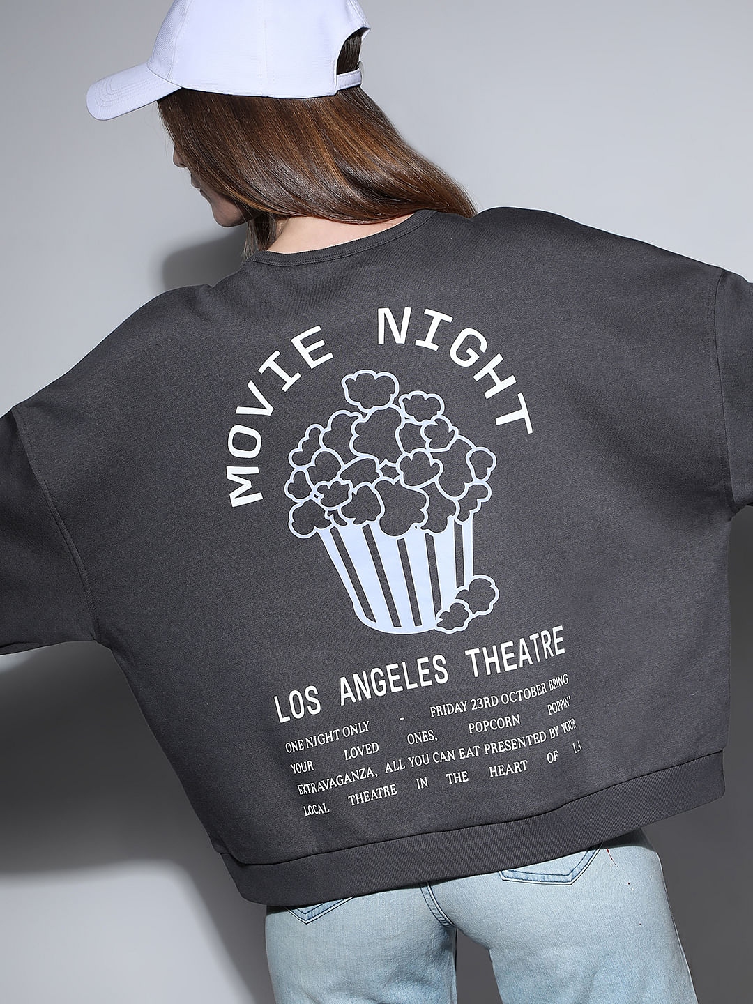 Grey Relaxed Sweatshirt