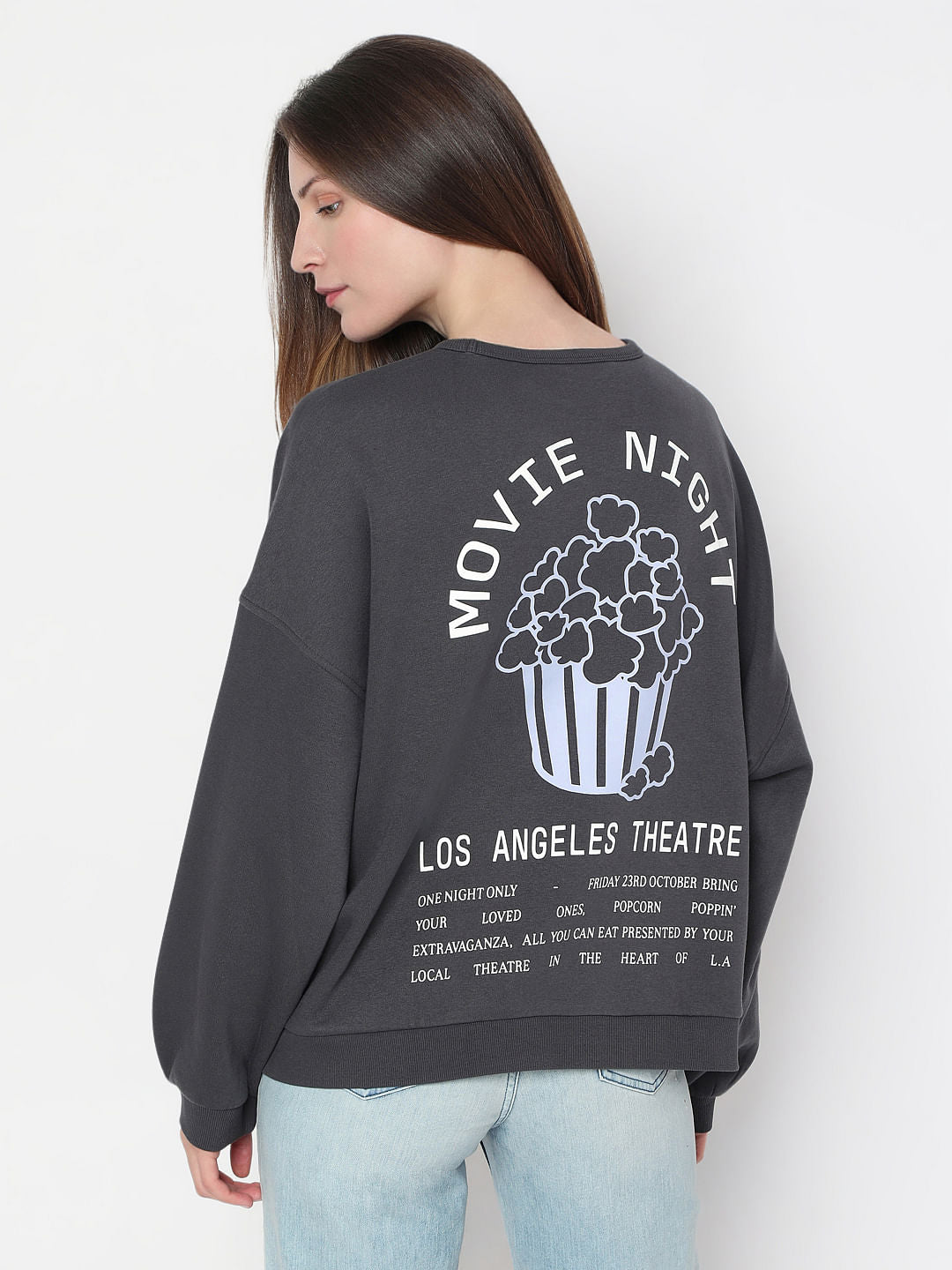 Grey Relaxed Sweatshirt