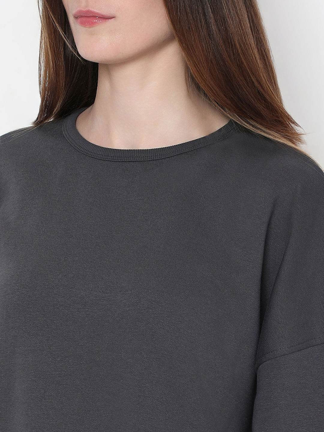 Grey Relaxed Sweatshirt