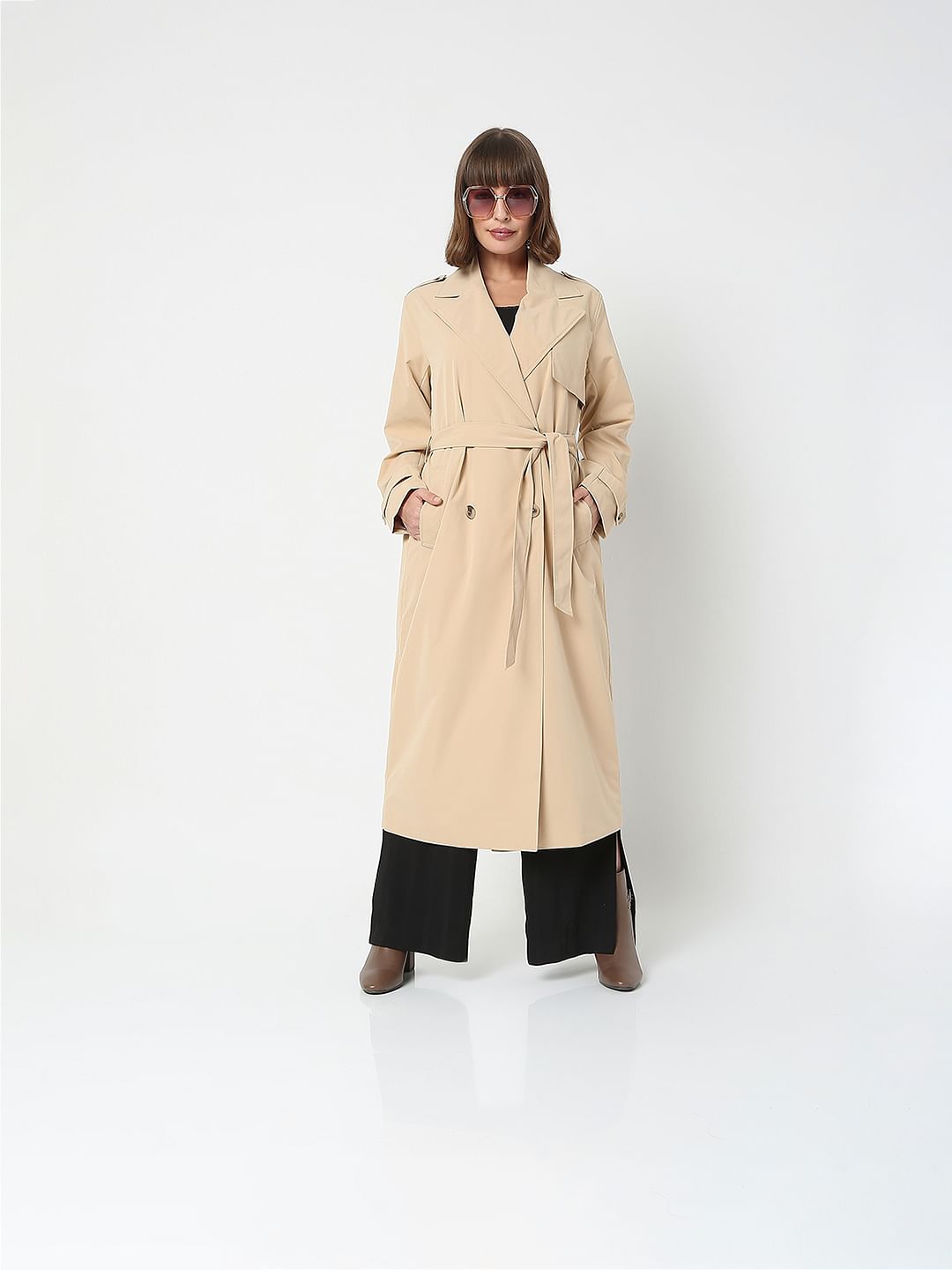 Beige Trench Coat