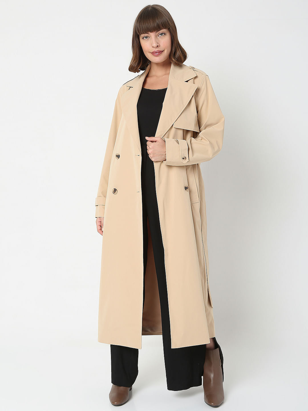 Beige Trench Coat