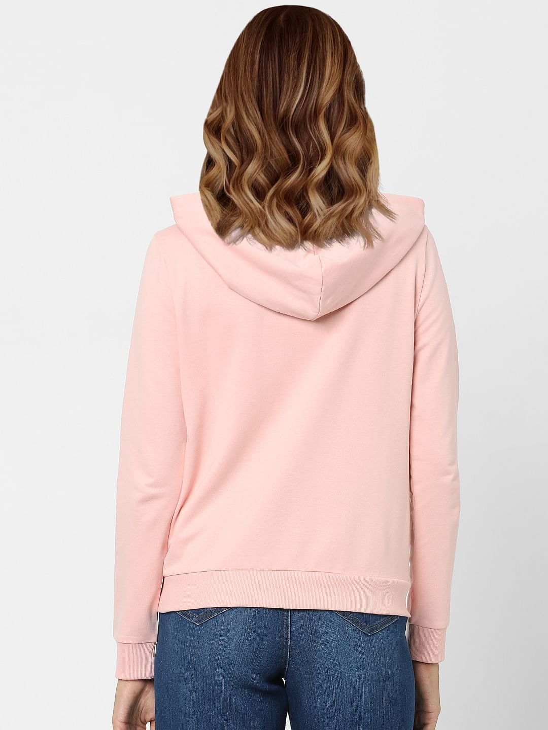 Pink Graphic Print Sweatshirt