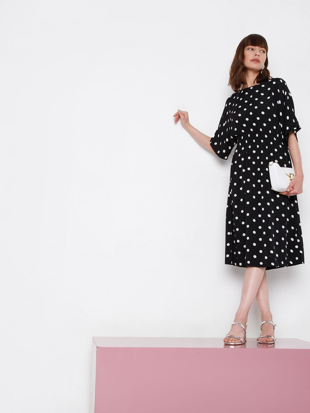 Black Polka Dot Dress