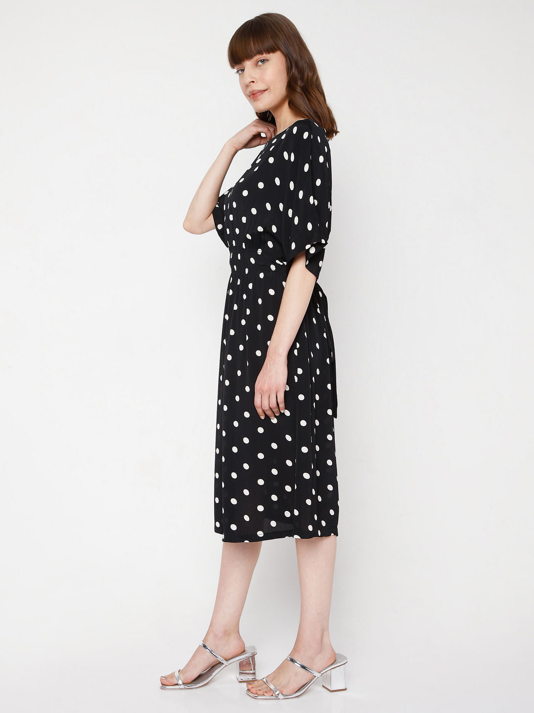 Black Polka Dot Dress