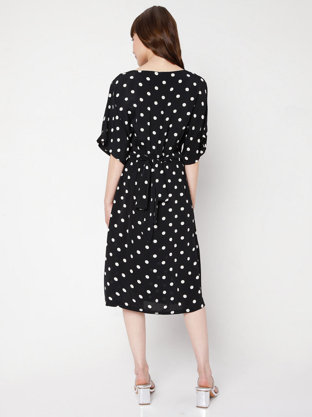 Black Polka Dot Dress