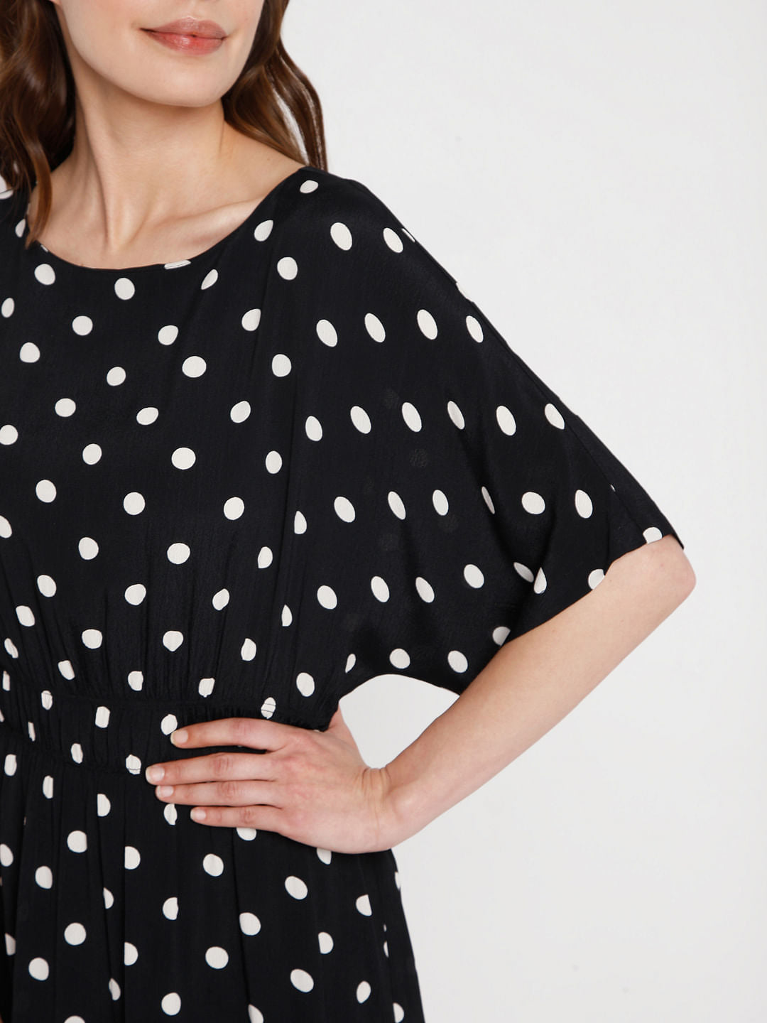 Black Polka Dot Dress