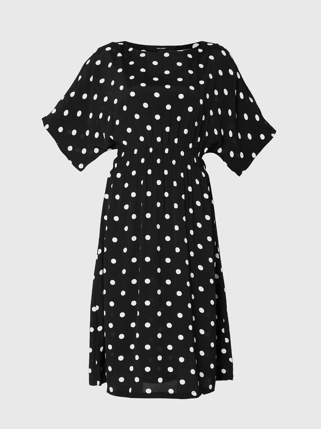 Black Polka Dot Dress