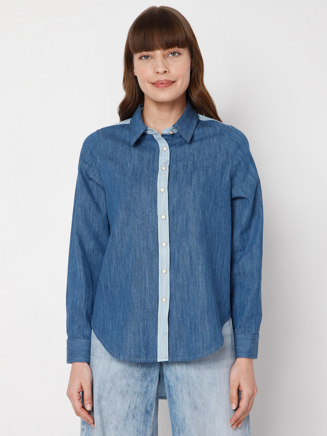 Blue Denim Shirt