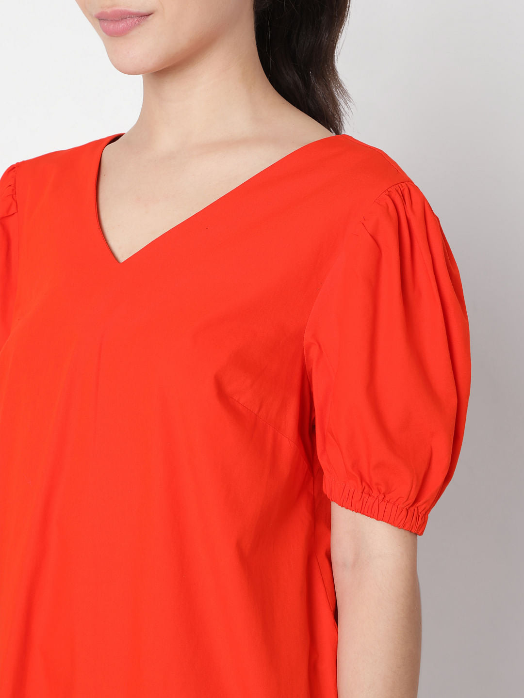 Red Shift Dress