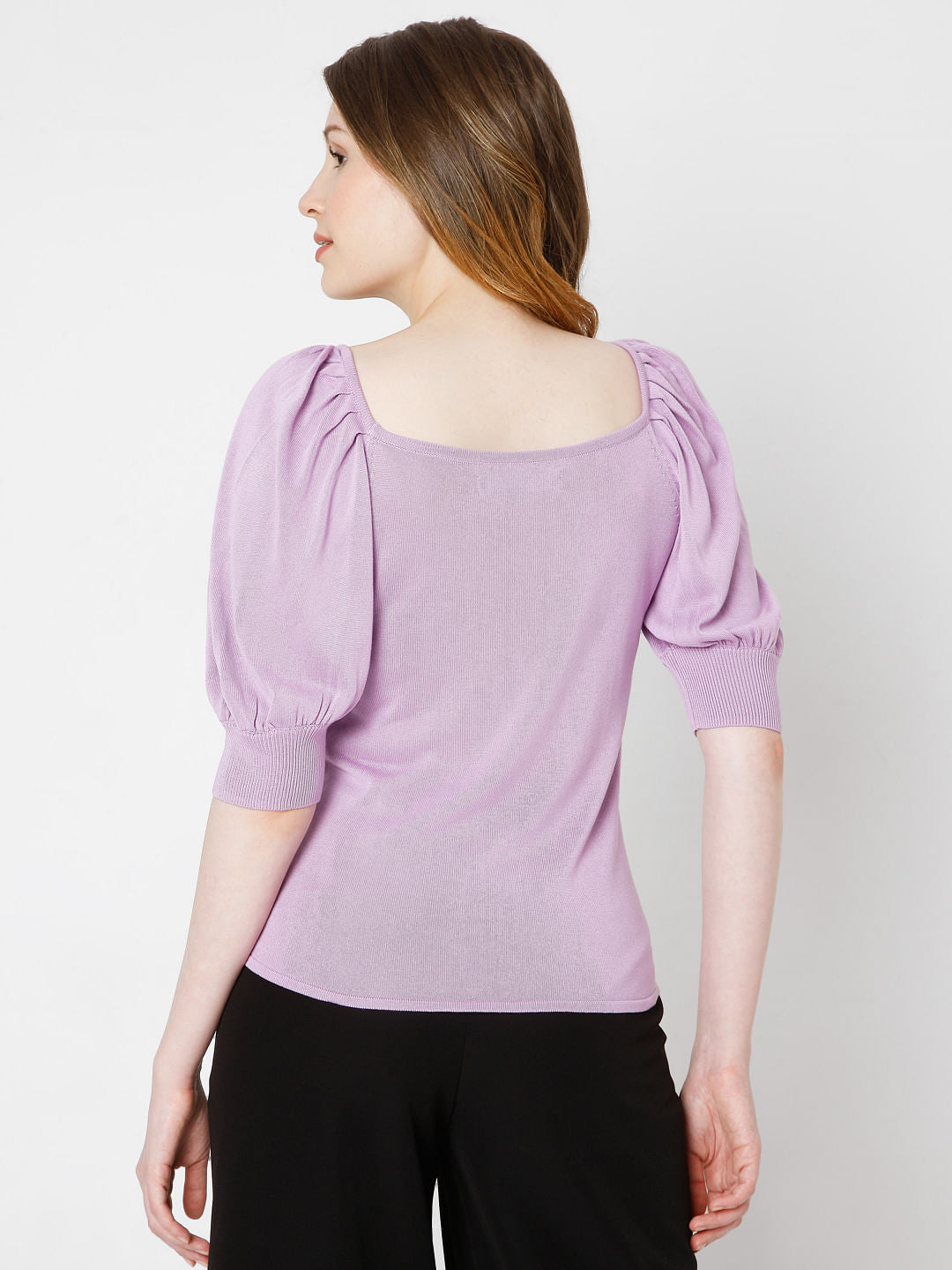 Lilac Knit Top
