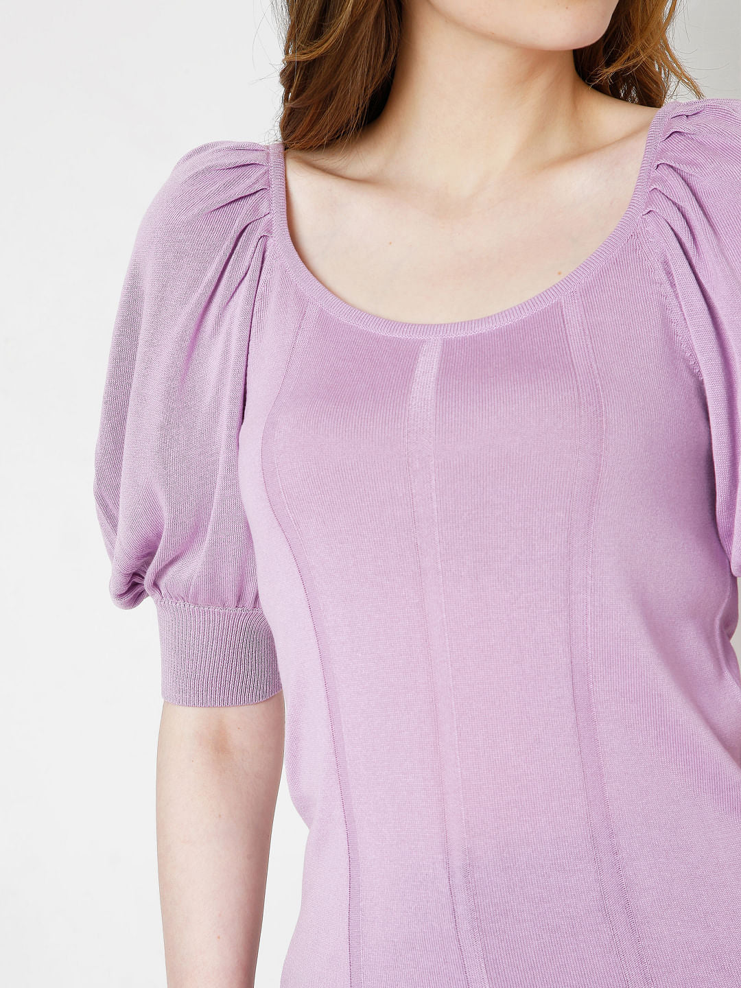 Lilac Knit Top