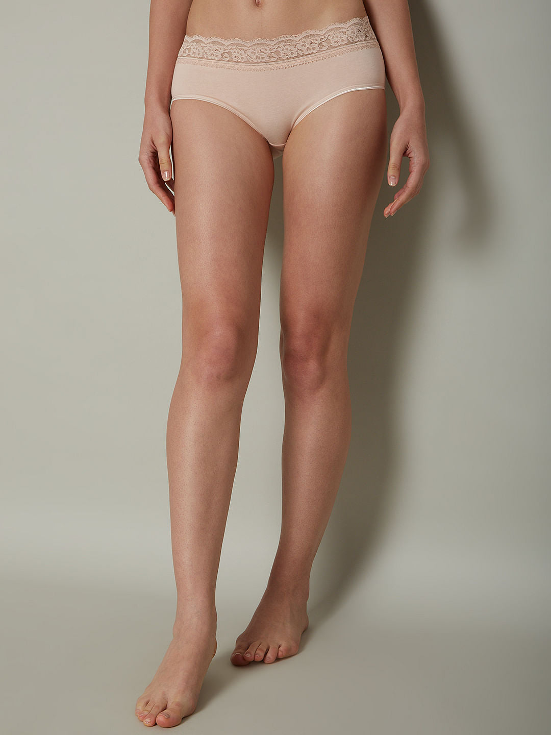 Intimates Pack Of 3 Lace Midi Briefs