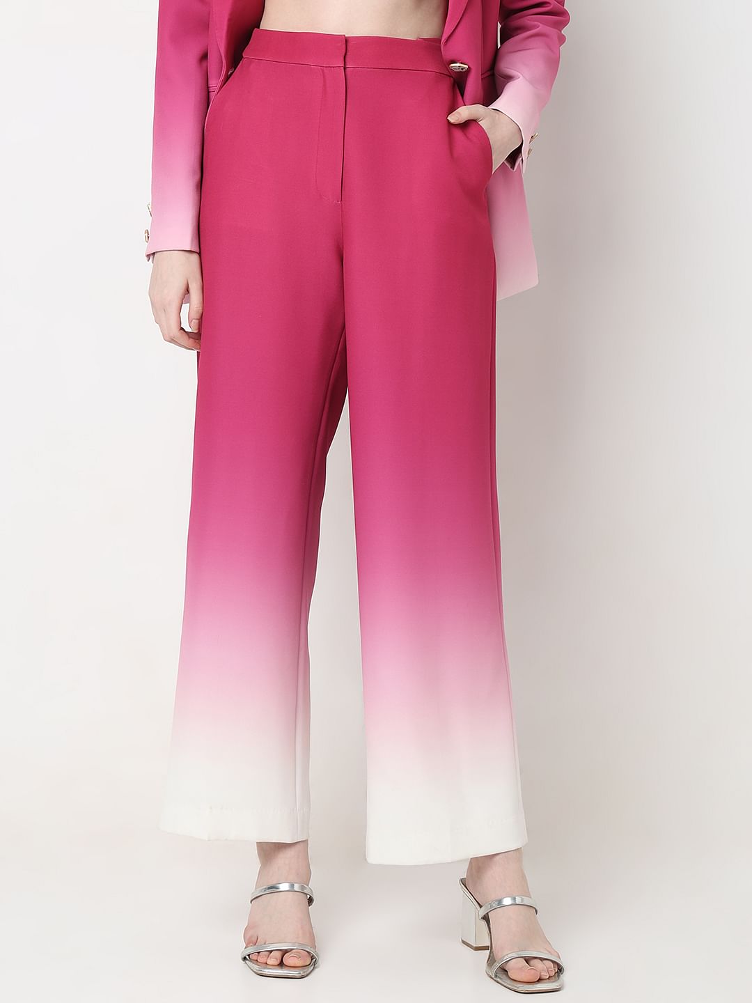 Marquee Hot Pink Ombre Co-Ord Set Pants