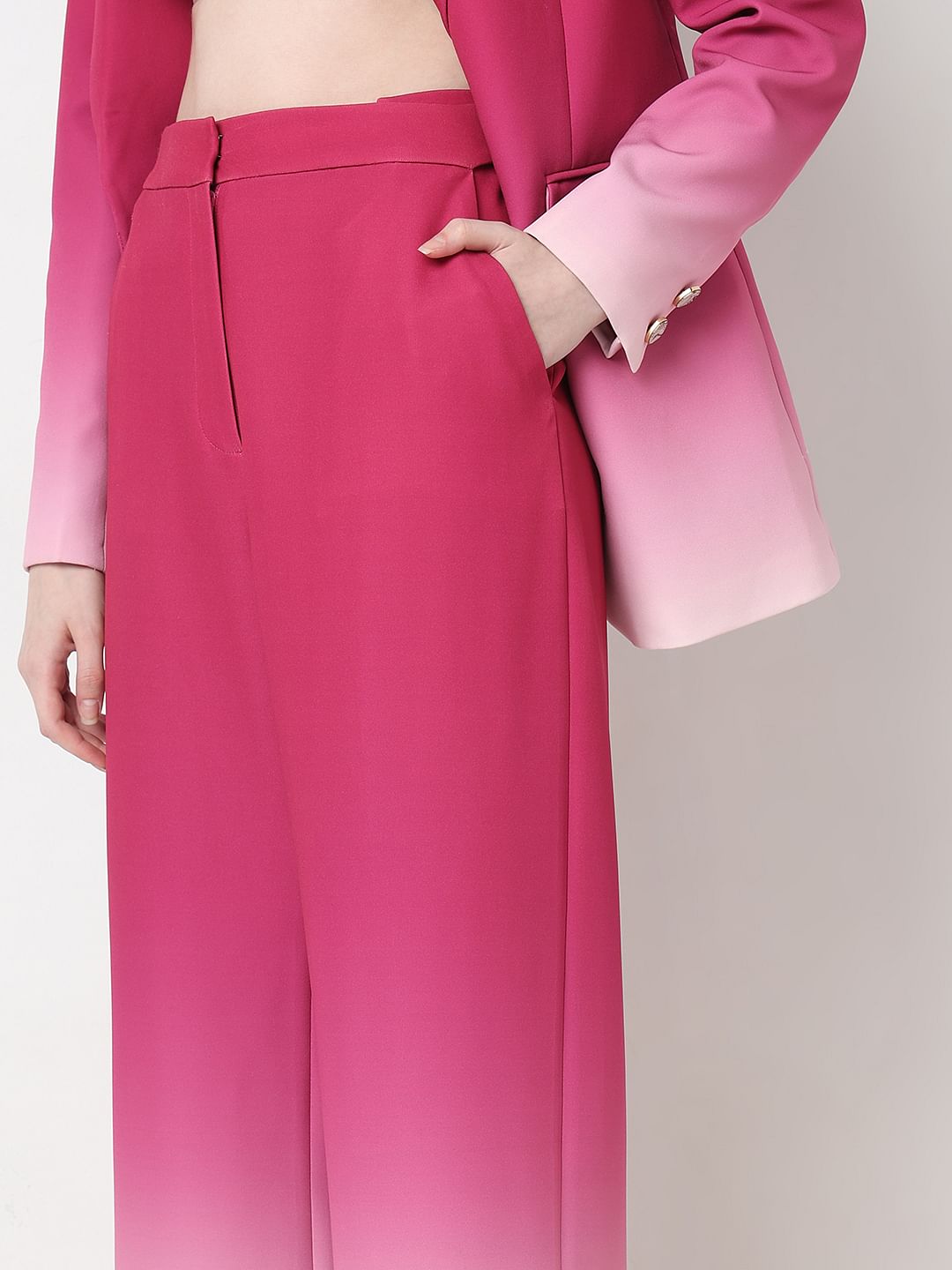 Marquee Hot Pink Ombre Co-Ord Set Pants