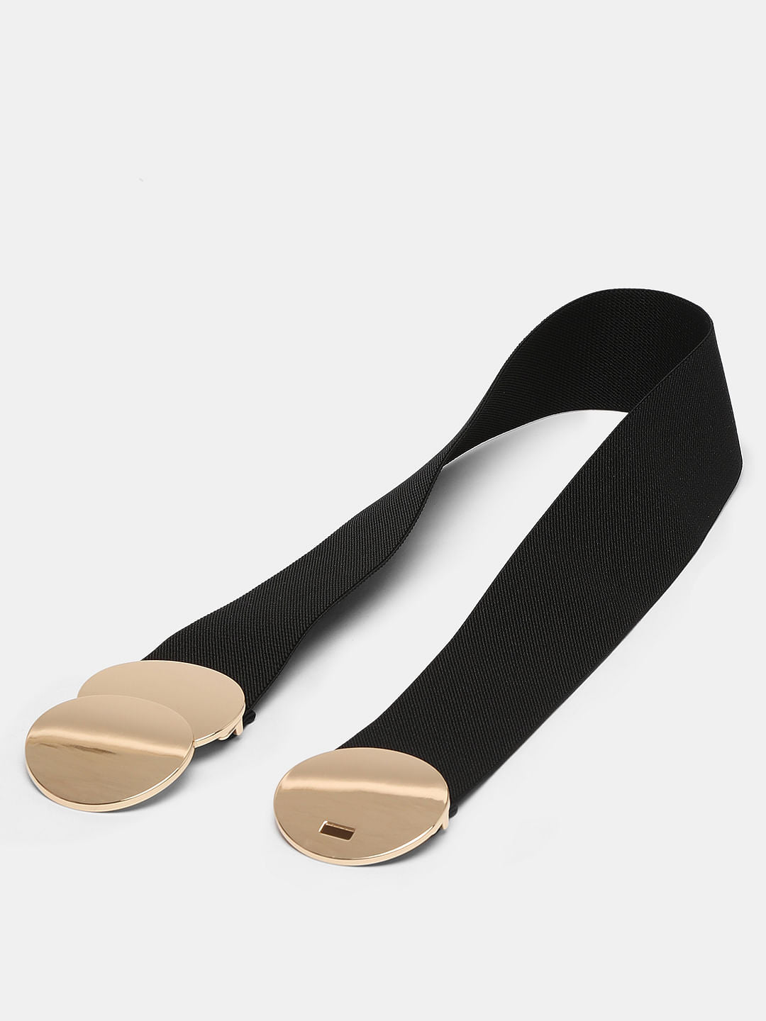 Black Elastic Waist Belt