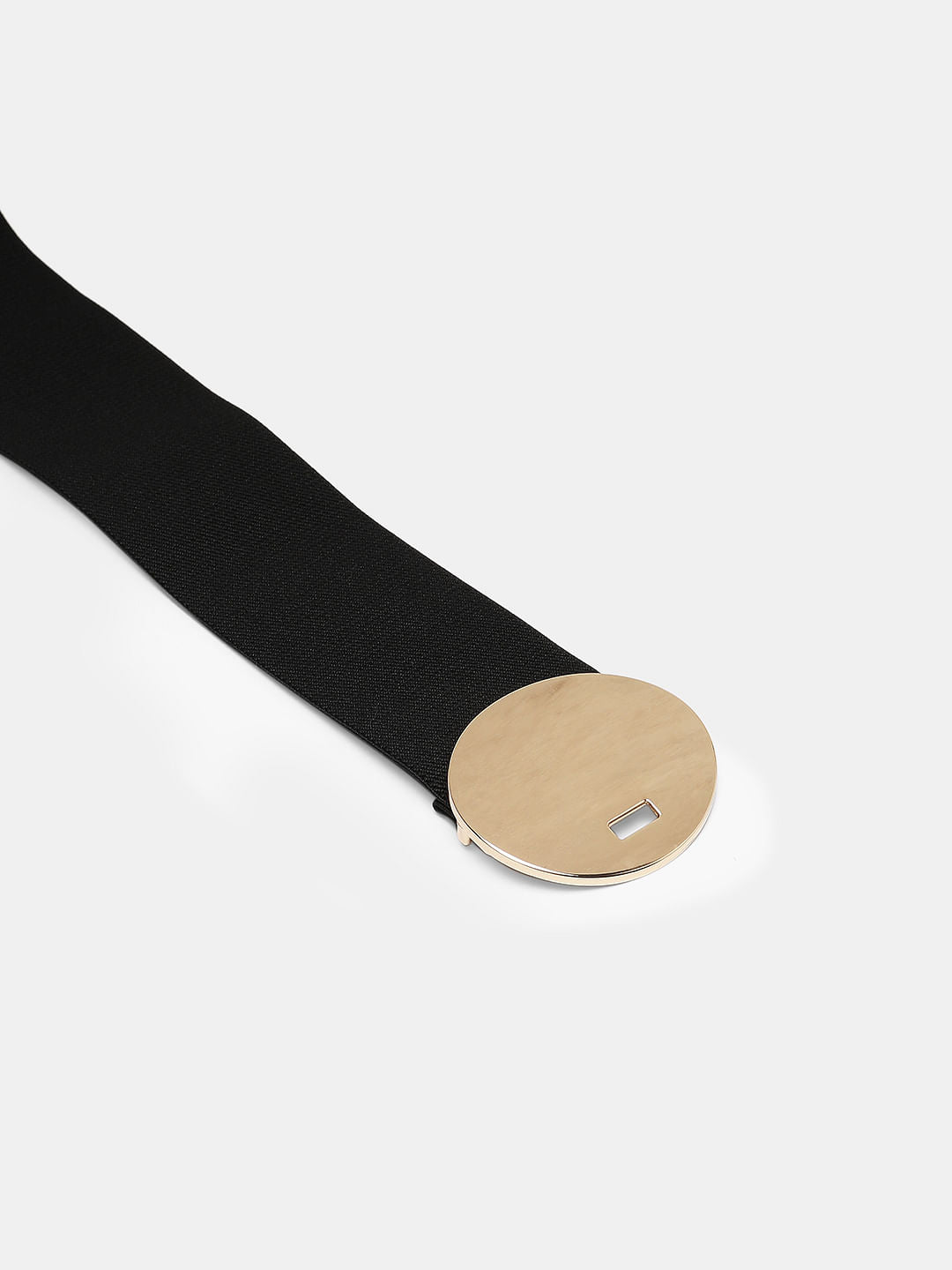 Black Elastic Waist Belt