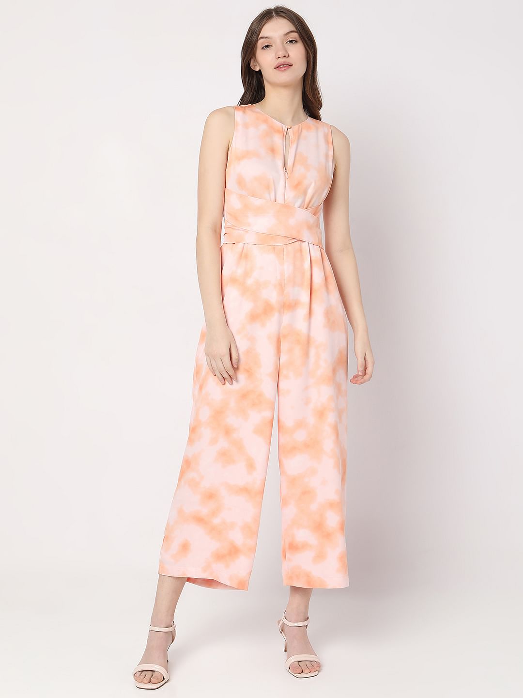 Peach Ombre Jumpsuit
